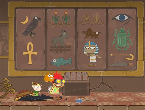 Daring Escapes and Perilous Pursuits: Navigating the Scarab Tomb on Poptropica